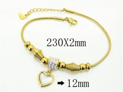 HY Wholesale Bracelets 316L Stainless Steel Jewelry Bracelets-HY24B0247HLD