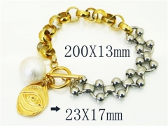 HY Wholesale Bracelets 316L Stainless Steel Jewelry Bracelets-HY21B0594HNB