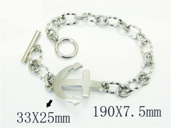 HY Wholesale Bracelets 316L Stainless Steel Jewelry Bracelets-HY91B0491HIC
