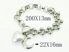 HY Wholesale Bracelets 316L Stainless Steel Jewelry Bracelets-HY21B0609HLR