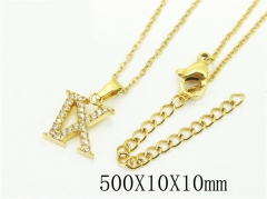 HY Wholesale Necklaces Stainless Steel 316L Jewelry Necklaces-HY12N0702OL