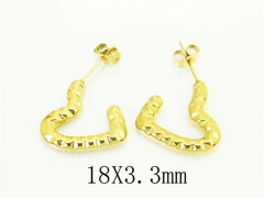 HY Wholesale Earrings 316L Stainless Steel Earrings Jewelry-HY80E0877OG