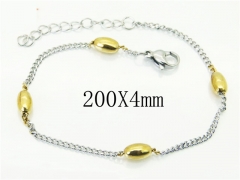 HY Wholesale Bracelets 316L Stainless Steel Jewelry Bracelets-HY70B0549JO
