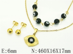 HY Wholesale Jewelry Set 316L Stainless Steel jewelry Set-HY91S1788HIX