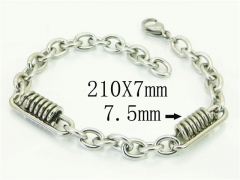HY Wholesale Bracelets 316L Stainless Steel Jewelry Bracelets-HY91B0531HNL