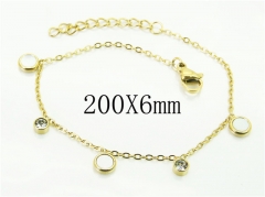 HY Wholesale Bracelets 316L Stainless Steel Jewelry Bracelets-HY25B0332PD