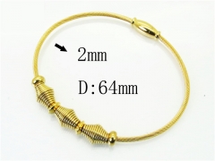HY Wholesale Bangles Jewelry Stainless Steel 316L Popular Bangle-HY24B0237HML