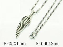 HY Wholesale Necklaces Stainless Steel 316L Jewelry Necklaces-HY41N0296HFF