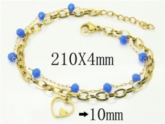 HY Wholesale Bracelets 316L Stainless Steel Jewelry Bracelets-HY43B0172ND