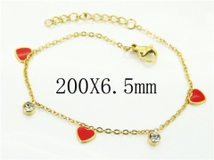 HY Wholesale Bracelets 316L Stainless Steel Jewelry Bracelets-HY25B0331PF