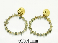 HY Wholesale Earrings 316L Stainless Steel Earrings Jewelry-HY92E0168HIS