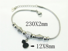 HY Wholesale Bracelets 316L Stainless Steel Jewelry Bracelets-HY24B0248HIL