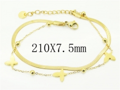 HY Wholesale Bracelets 316L Stainless Steel Jewelry Bracelets-HY43B0167NA
