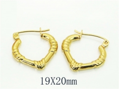 HY Wholesale Earrings 316L Stainless Steel Earrings Jewelry-HY30E1686GJL