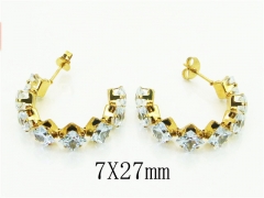 HY Wholesale Earrings 316L Stainless Steel Earrings Jewelry-HY30E1618ML