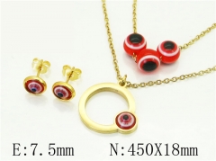 HY Wholesale Jewelry Set 316L Stainless Steel jewelry Set-HY12S1314CNL