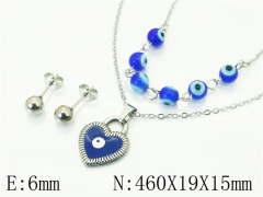 HY Wholesale Jewelry Set 316L Stainless Steel jewelry Set-HY91S1817HDD