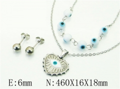 HY Wholesale Jewelry Set 316L Stainless Steel jewelry Set-HY91S1827HVB
