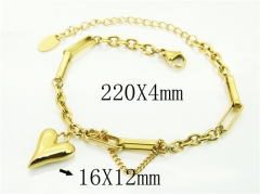HY Wholesale Bracelets 316L Stainless Steel Jewelry Bracelets-HY25B0361HQQ