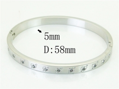 HY Wholesale Bangles Jewelry Stainless Steel 316L Popular Bangle-HY14B0272HIQ