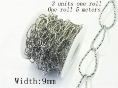 HY Wholesale 316 Stainless Steel Jewelry Cheap Long Chain-HY70AE2434KFF