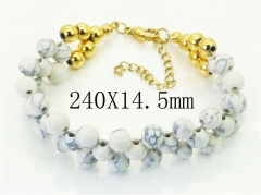 HY Wholesale Bracelets 316L Stainless Steel Jewelry Bracelets-HY91B0521NU