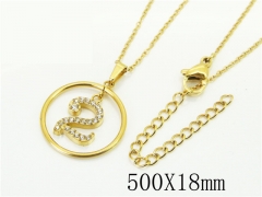 HY Wholesale Necklaces Stainless Steel 316L Jewelry Necklaces-HY12N0717OL