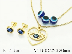 HY Wholesale Jewelry Set 316L Stainless Steel jewelry Set-HY12S1335QNL