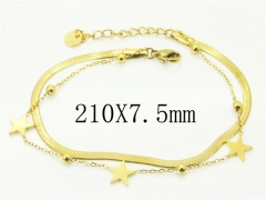 HY Wholesale Bracelets 316L Stainless Steel Jewelry Bracelets-HY43B0168NS