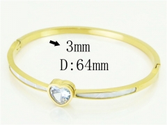 HY Wholesale Bangles Jewelry Stainless Steel 316L Popular Bangle-HY80B1802HIX