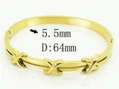 HY Wholesale Bangles Jewelry Stainless Steel 316L Popular Bangle-HY80B1796HIC
