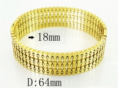 HY Wholesale Bangles Jewelry Stainless Steel 316L Popular Bangle-HY80B1822HJG