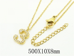 HY Wholesale Necklaces Stainless Steel 316L Jewelry Necklaces-HY12N0709OS