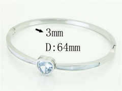 HY Wholesale Bangles Jewelry Stainless Steel 316L Popular Bangle-HY80B1801HXL