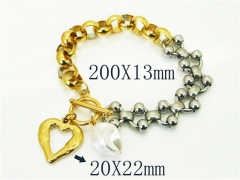 HY Wholesale Bracelets 316L Stainless Steel Jewelry Bracelets-HY21B0599HNG