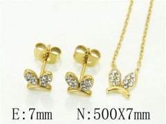 HY Wholesale Jewelry Set 316L Stainless Steel jewelry Set-HY25S0780PS
