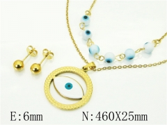 HY Wholesale Jewelry Set 316L Stainless Steel jewelry Set-HY91S1767HIC