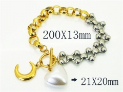 HY Wholesale Bracelets 316L Stainless Steel Jewelry Bracelets-HY21B0597HNX
