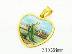 HY Wholesale Pendant Jewelry 316L Stainless Steel Jewelry Pendant-HY12P1782JR