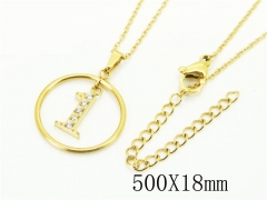 HY Wholesale Necklaces Stainless Steel 316L Jewelry Necklaces-HY12N0716NE