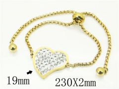HY Wholesale Bracelets 316L Stainless Steel Jewelry Bracelets-HY43B0154AML