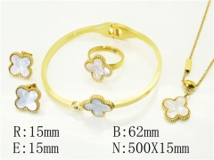 HY Wholesale Jewelry Set 316L Stainless Steel jewelry Set-HY50S0414IOS