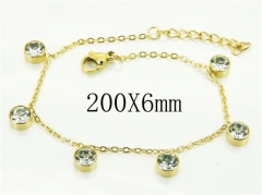 HY Wholesale Bracelets 316L Stainless Steel Jewelry Bracelets-HY25B0336PT