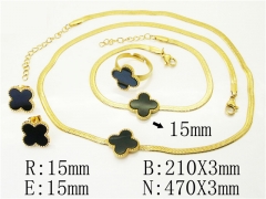 HY Wholesale Jewelry Set 316L Stainless Steel jewelry Set-HY50S0419IOS