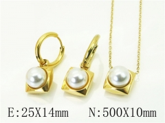 HY Wholesale Jewelry Set 316L Stainless Steel jewelry Set-HY25S0785HJQ
