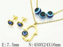 HY Wholesale Jewelry Set 316L Stainless Steel jewelry Set-HY12S1330NLY