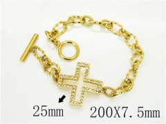 HY Wholesale Bracelets 316L Stainless Steel Jewelry Bracelets-HY91B0490HML