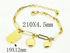 HY Wholesale Bracelets 316L Stainless Steel Jewelry Bracelets-HY25B0368HMF