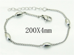 HY Wholesale Bracelets 316L Stainless Steel Jewelry Bracelets-HY70B0547IL