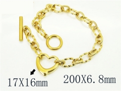 HY Wholesale Bracelets 316L Stainless Steel Jewelry Bracelets-HY91B0494HIF